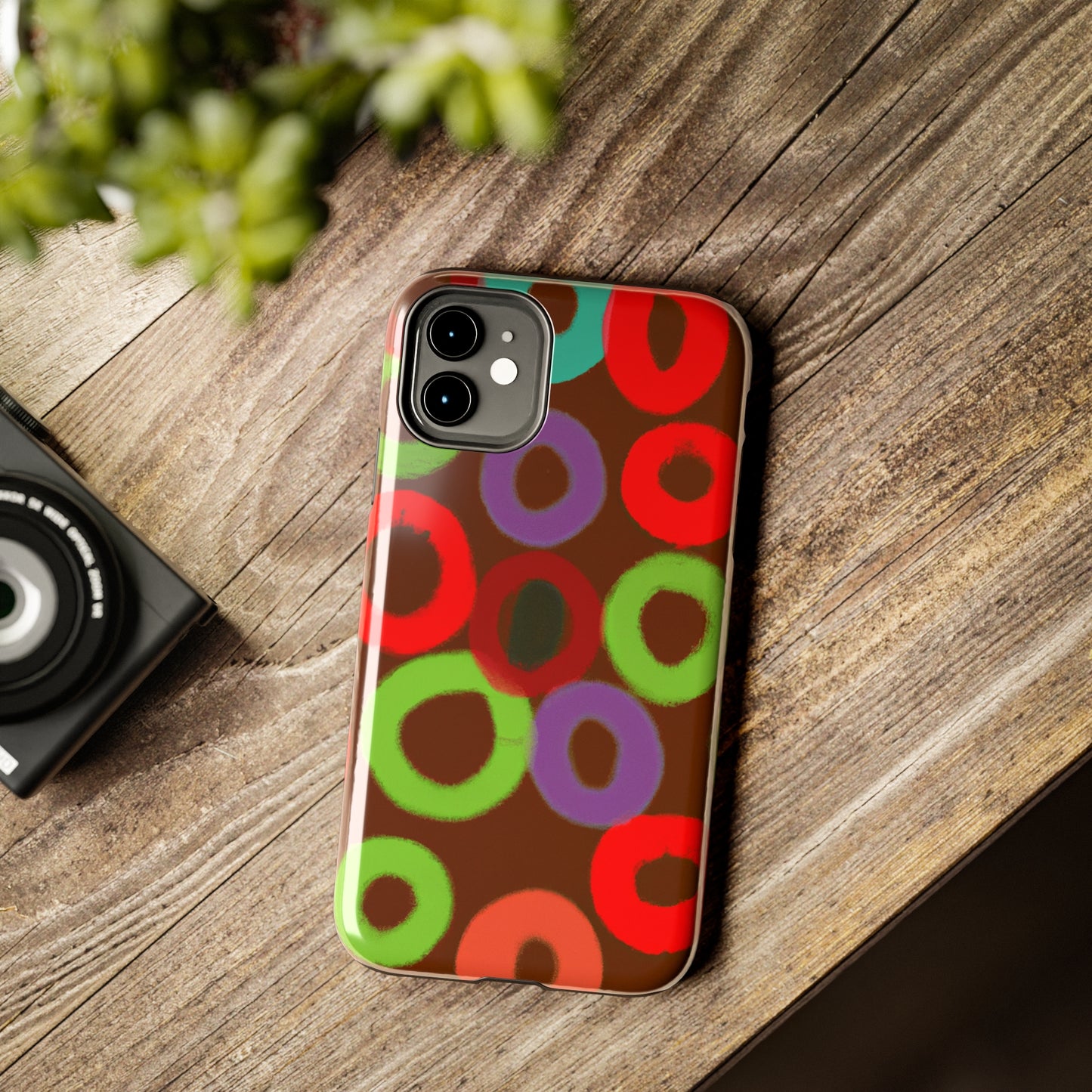 Tough Case-Mate iPhone Case Ft. Fruity Circles