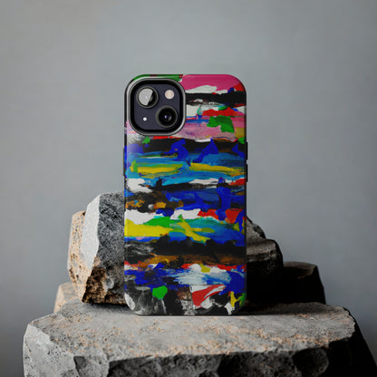 Tough Case-Mate iPhone Case Ft. Abstract Stripes