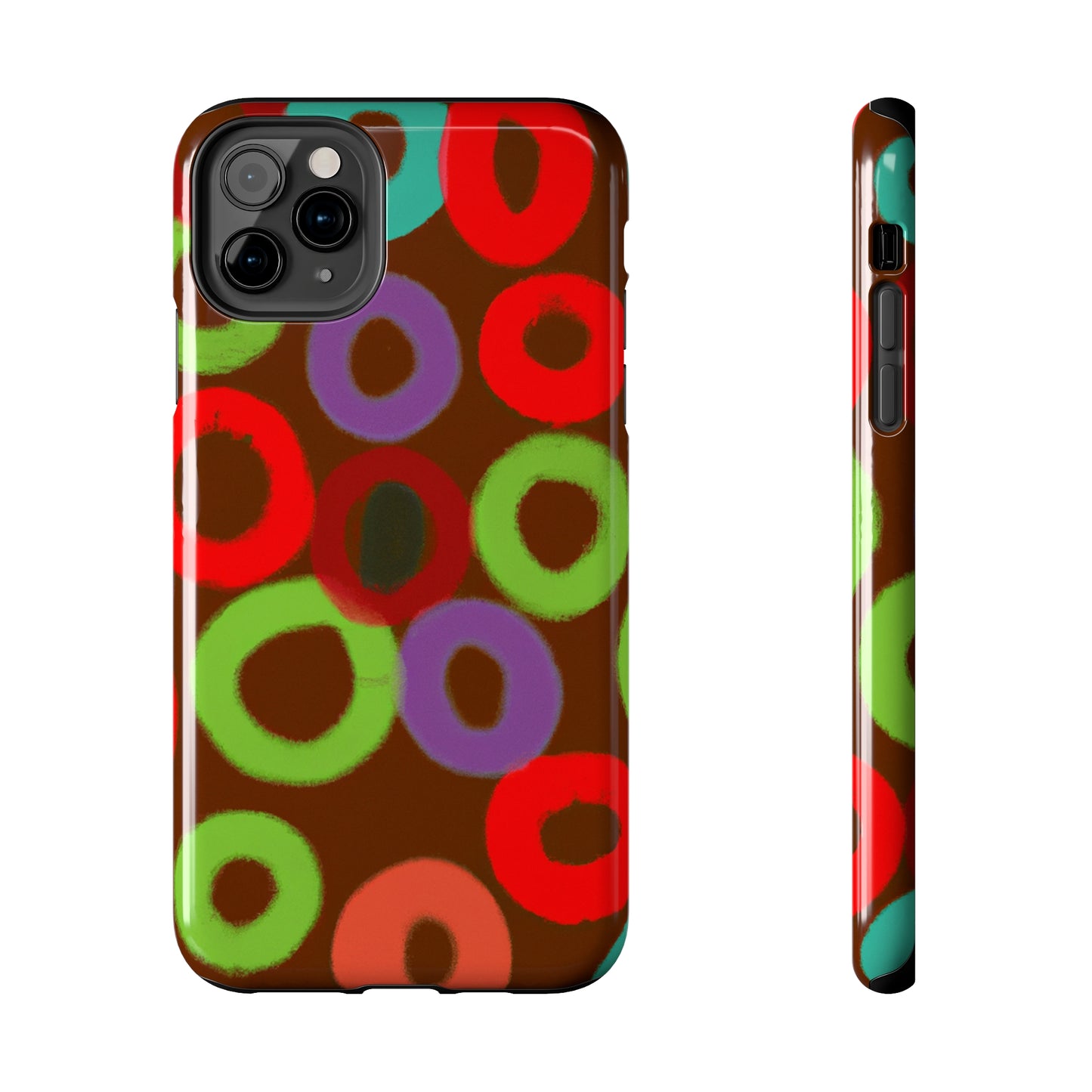 Tough Case-Mate iPhone Case Ft. Fruity Circles