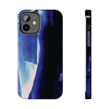 Tough Apple iPhone Cases Ft. Half Blue