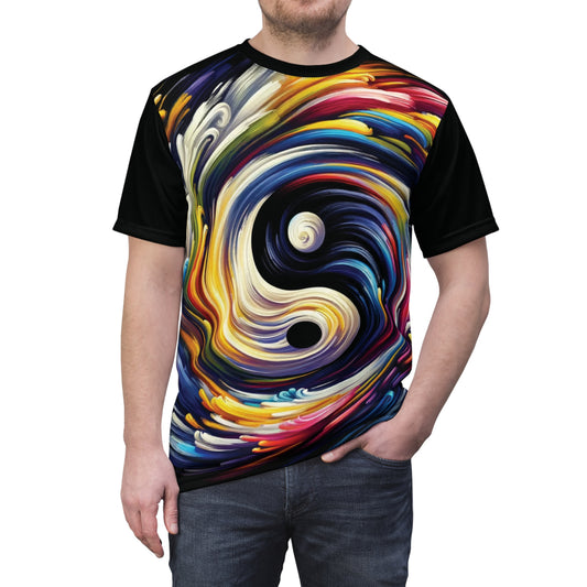 Abstract Yin Yang Shirt