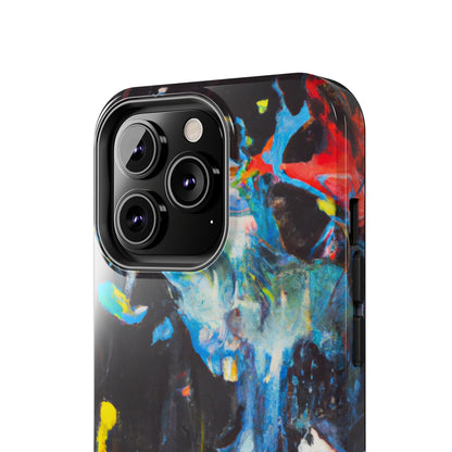 Tough Case-Mate iPhone Case Ft. Blue Splat