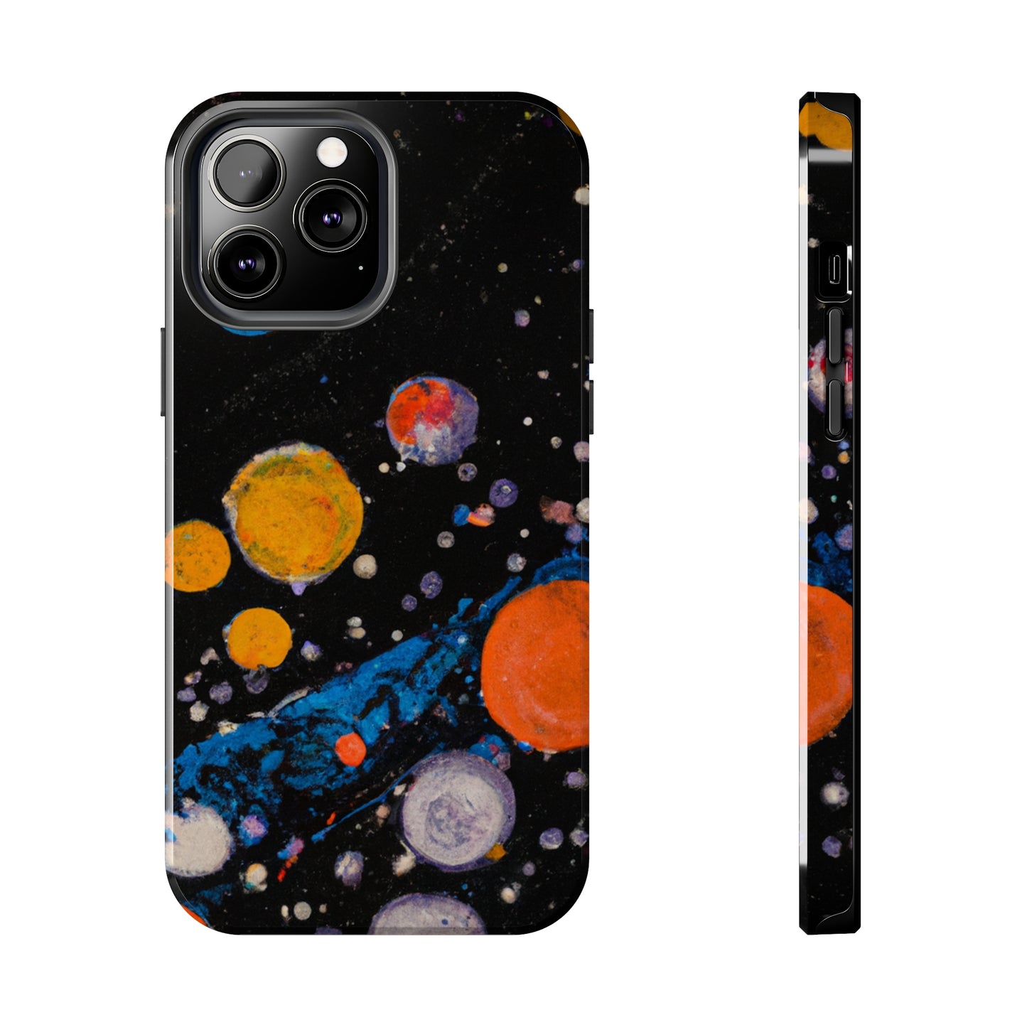 Tough Apple iPhone Cases Ft. Space Bubbles