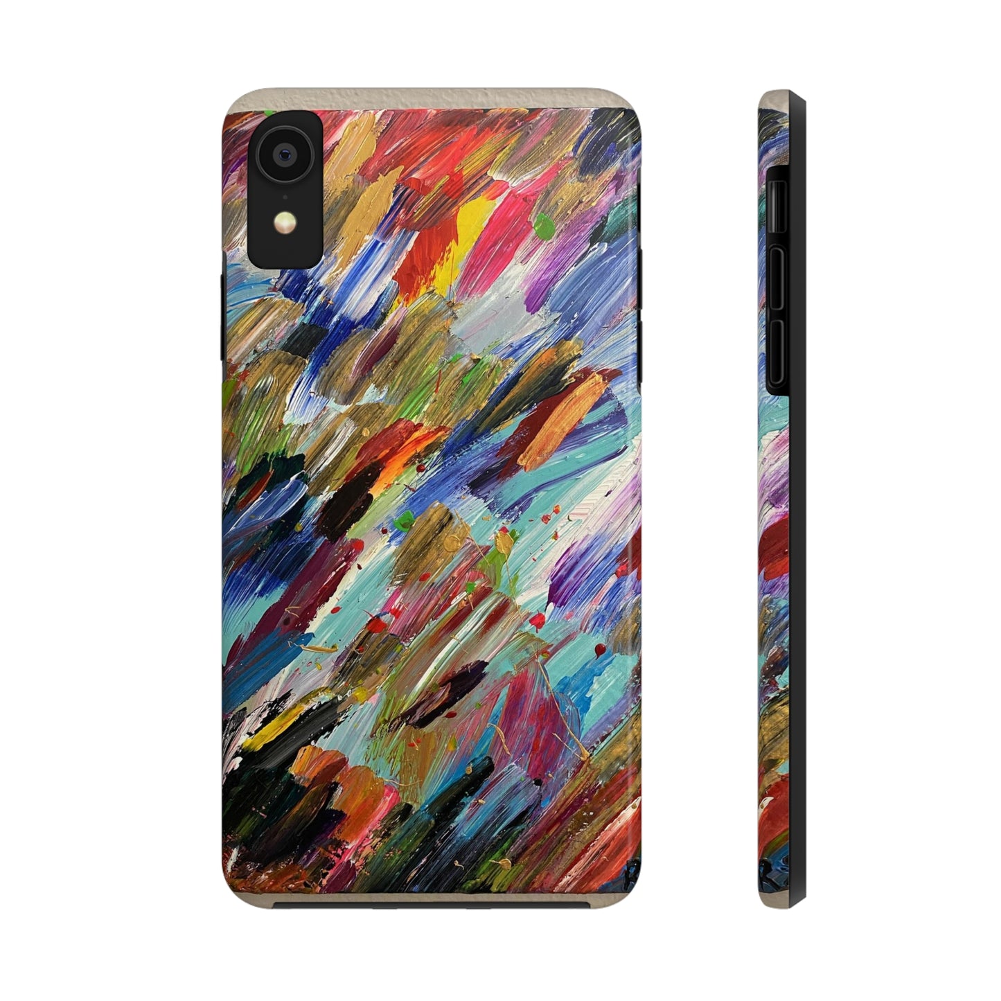 Tough Case-Mate iPhone Case Ft. Abstract Acrylic Feathers