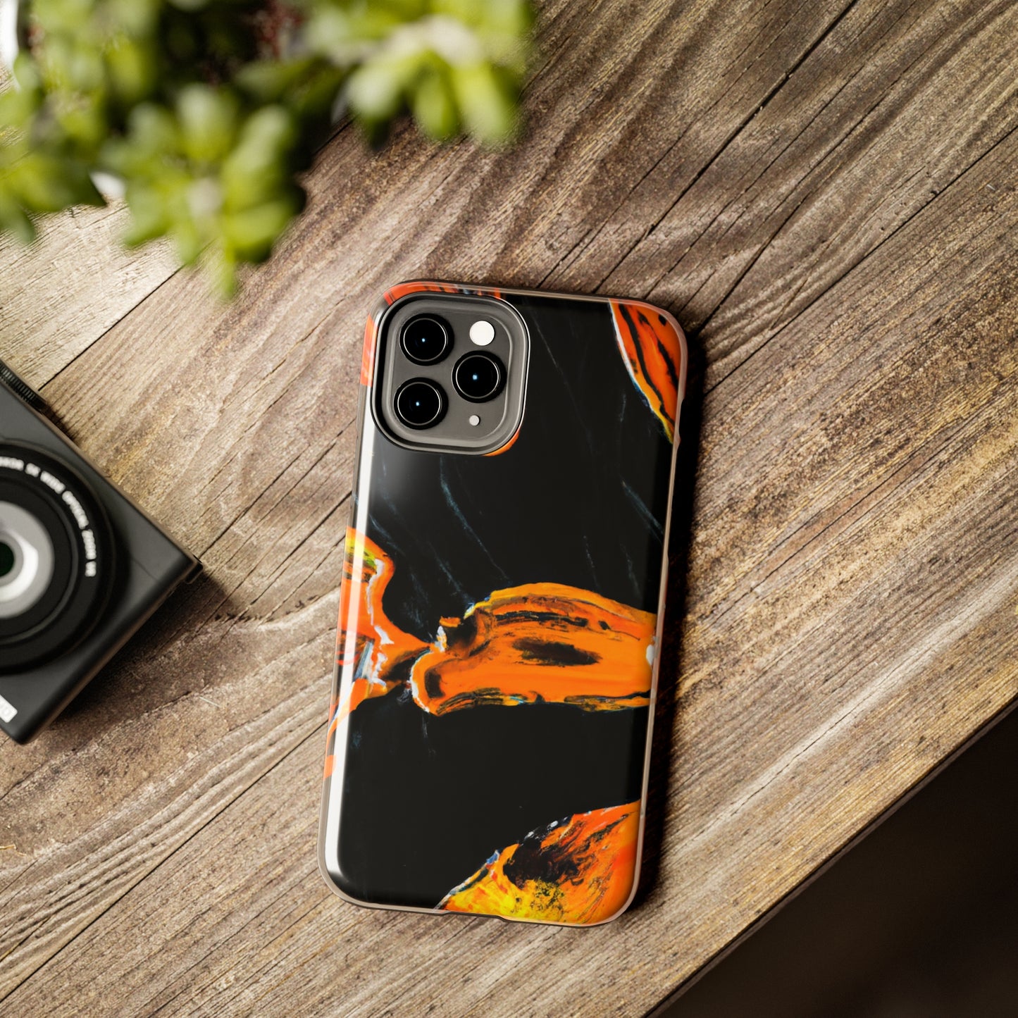 Tough Apple iPhone Cases Ft. Abstract Dark Halloween