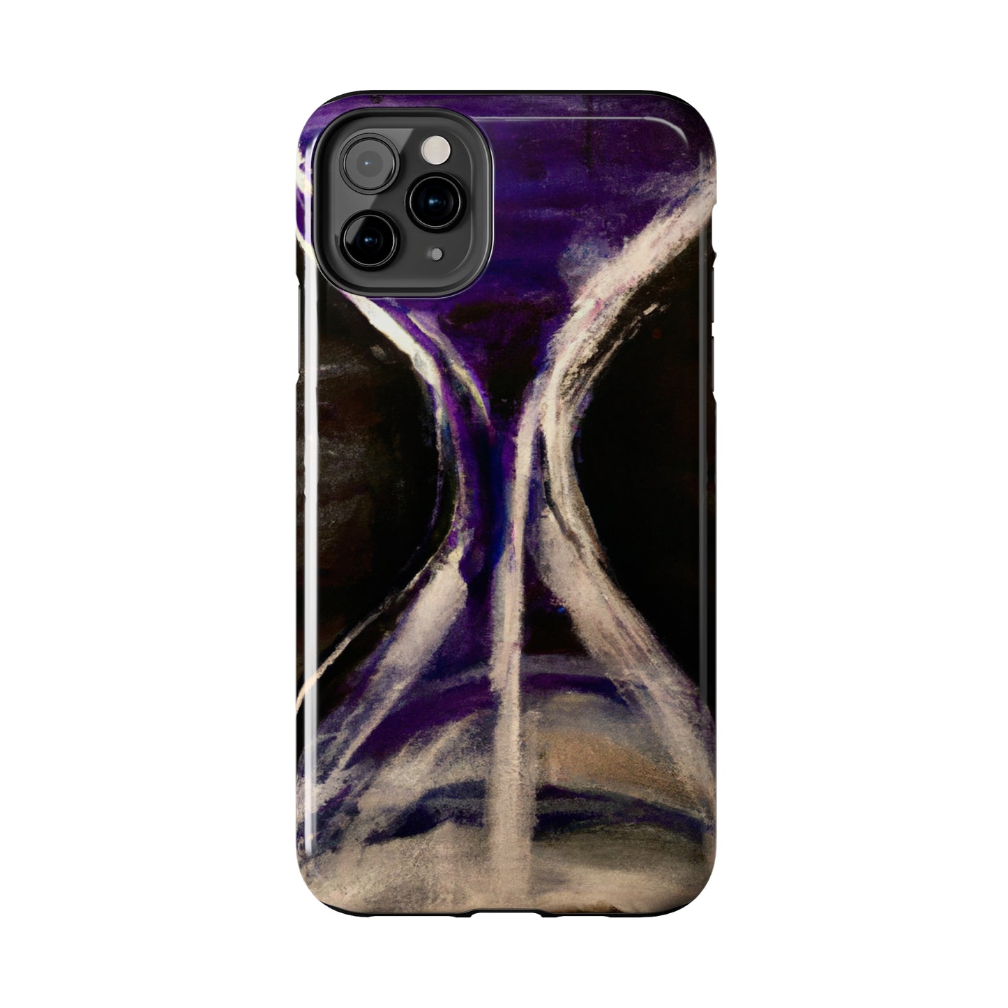 Tough Case-Mate iPhone Case Ft. Purple Hourglass