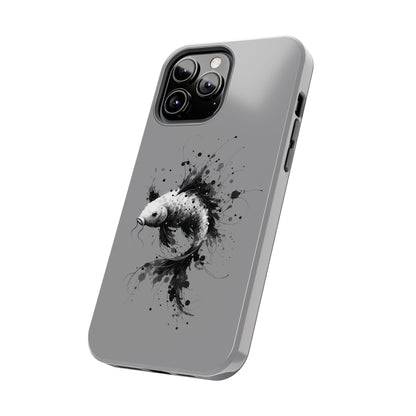 ToughDrop Apple iPhone Case Ft. Ink Blot Koi