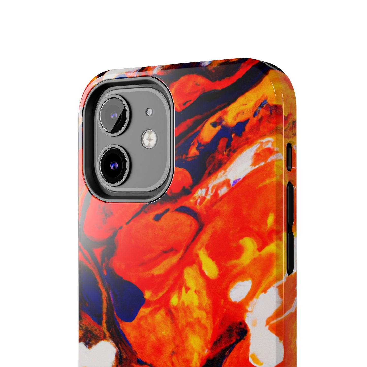 Tough Apple iPhone Cases Ft. Abstract Halloween Pumpkin