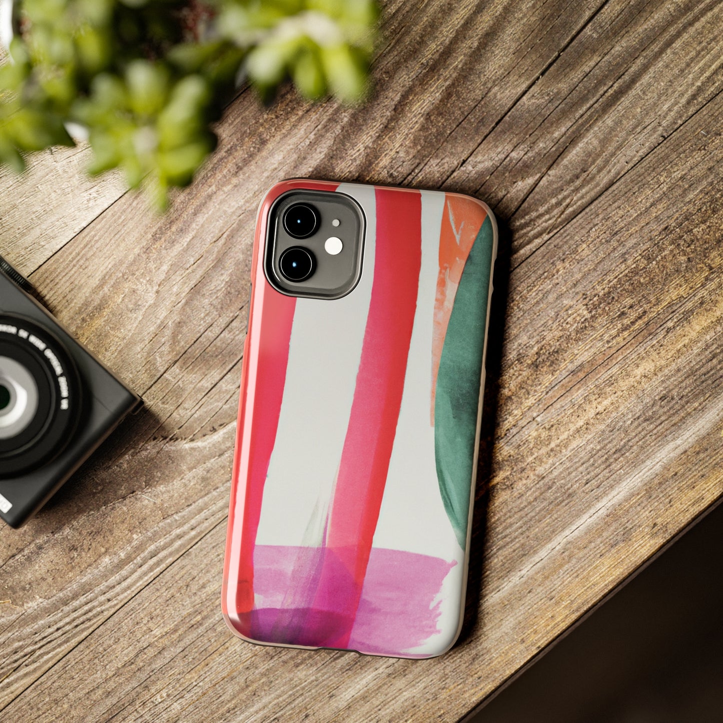 Tough Apple iPhone Cases Ft. Abstract Swipes