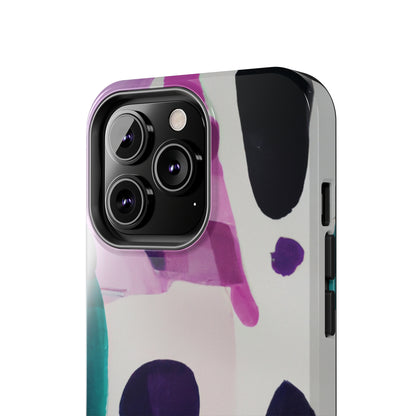 Strong Apple iPhone Case Ft. Abstract Cowprint