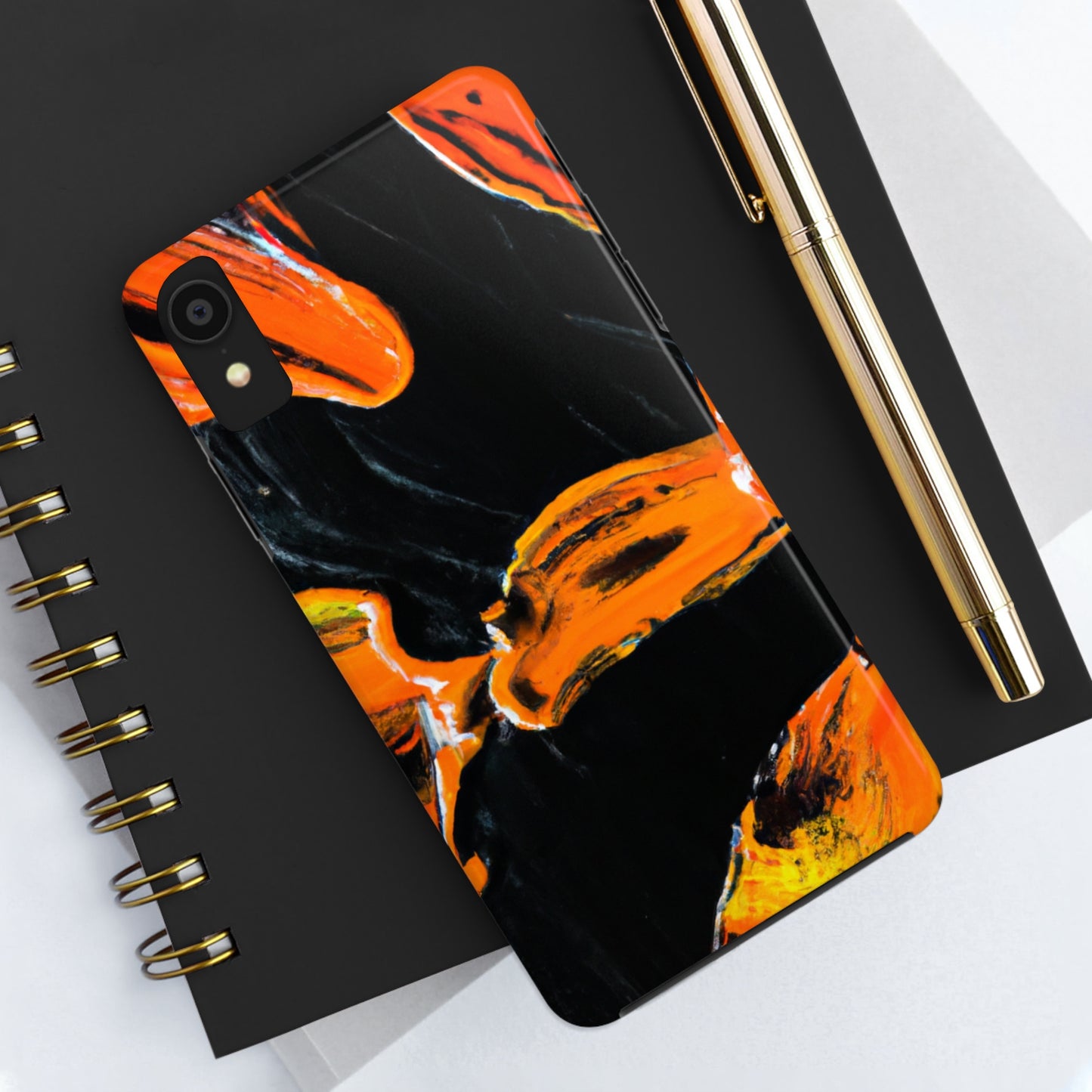 Tough Apple iPhone Cases Ft. Abstract Dark Halloween