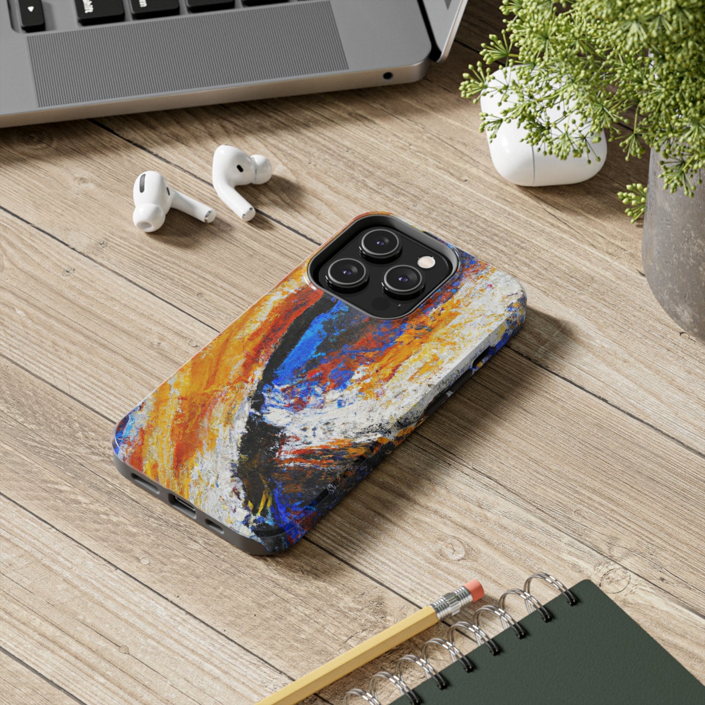 Tough Case-Mate iPhone Case Ft. Abstract Sand Wave