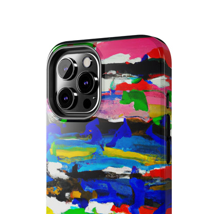 Tough Case-Mate iPhone Case Ft. Abstract Stripes