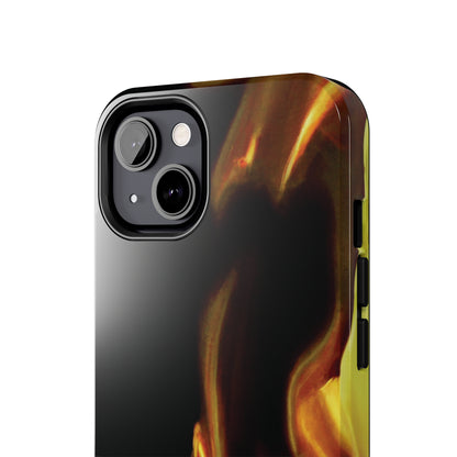 Tough Apple iPhone Cases Ft. Abstract Flames