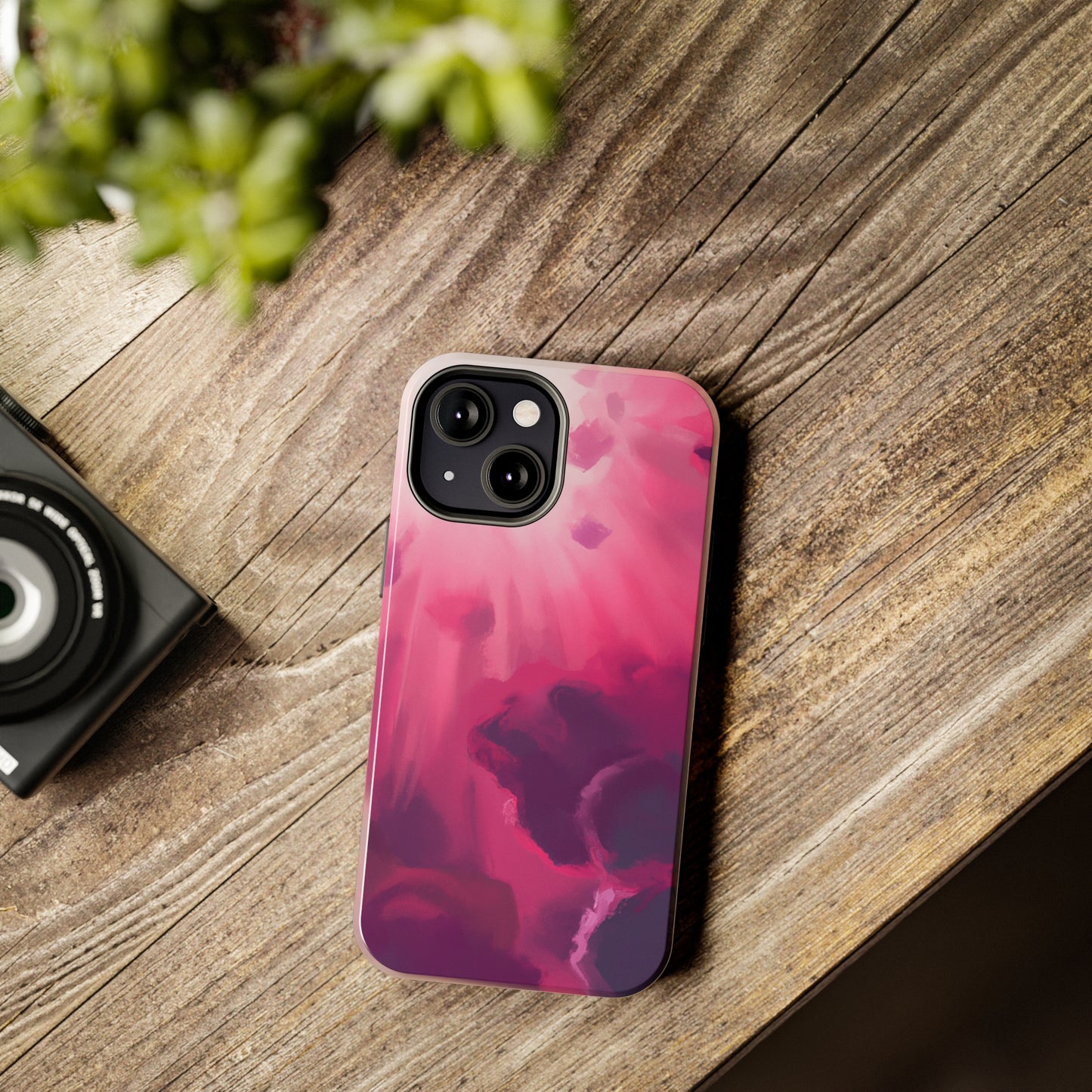 Tough Case-Mate iPhone Case Ft. Abstract Pink Sky