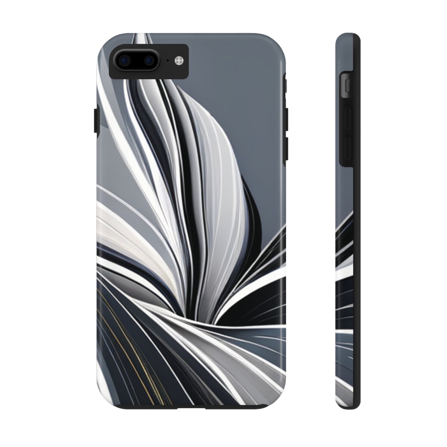 Strong Apple iPhone Cases Ft. Black and White Abstract Sail