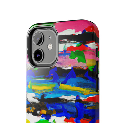 Tough Case-Mate iPhone Case Ft. Abstract Stripes