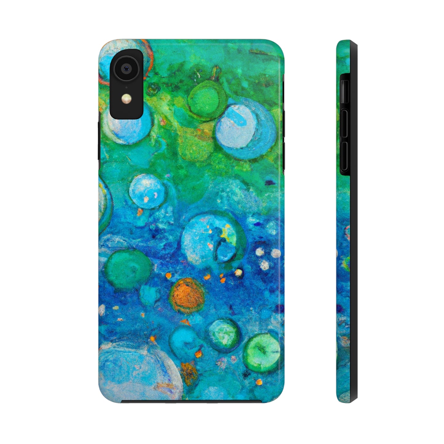 Tough Apple iPhone Cases Ft. Abstract Bubbles