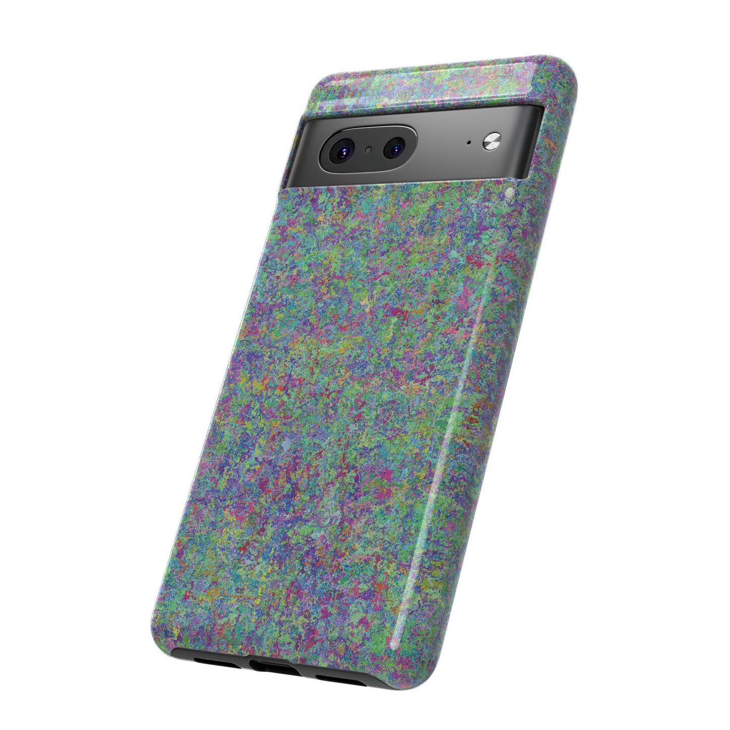 Tough Phone Case Ft. Rainbow Acrylic Noise