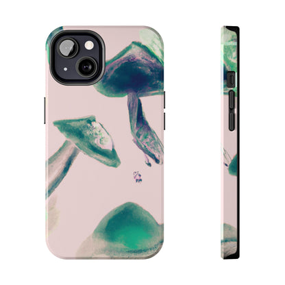 Tough Apple iPhone Cases Ft. Green Mushrooms