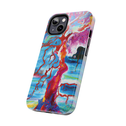 Tough Apple iPhone Cases Ft. Abstract Spirit Tree