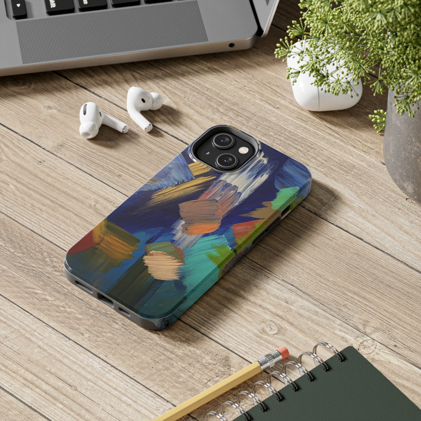 Tough Case-Mate iPhone Case Ft. Abstract Blue