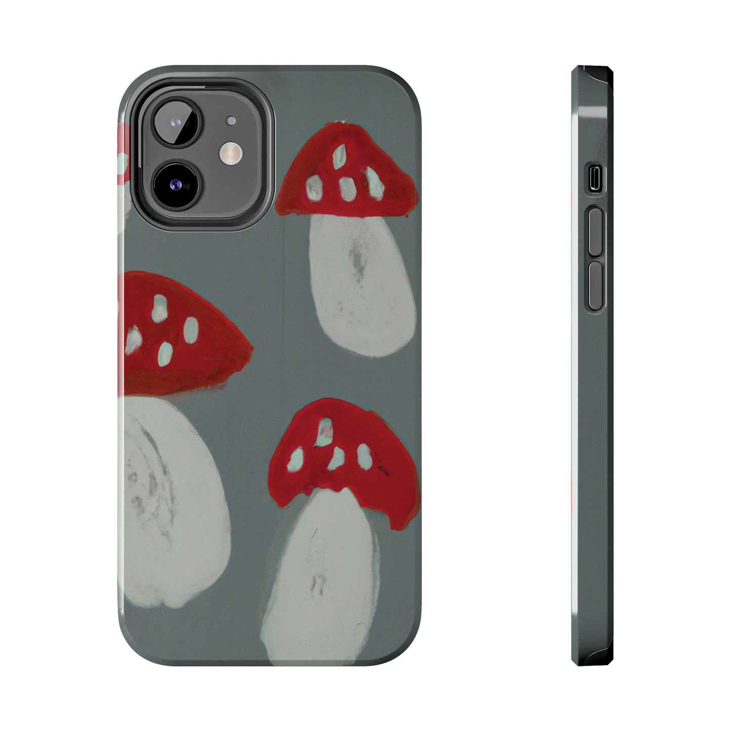 Tough Apple iPhone Cases Ft. Acrylic Mushrooms