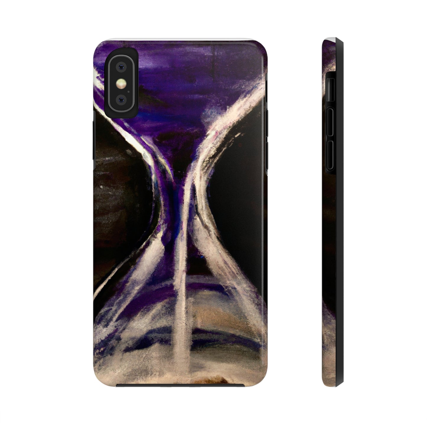 Tough Case-Mate iPhone Case Ft. Purple Hourglass