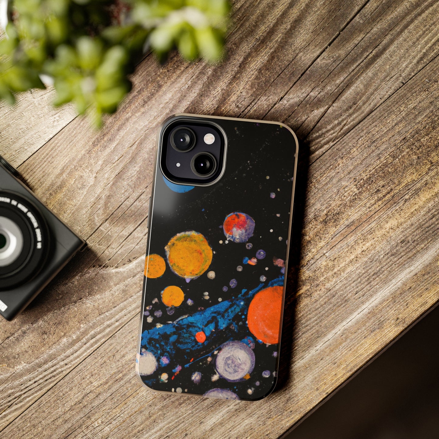 Tough Apple iPhone Cases Ft. Space Bubbles