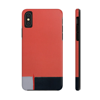 Strong Apple iPhone Case Ft. Minimal Orange