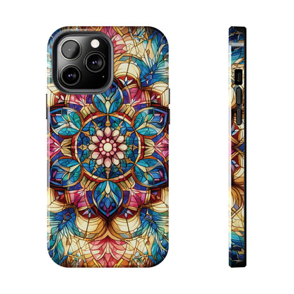 ToughDrop Apple iPhone Case Ft. Stained Glass Fractal