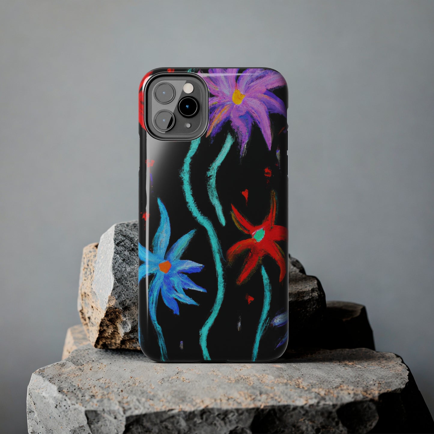 Tough Case-Mate iPhone Case Ft. Abstract Flowers