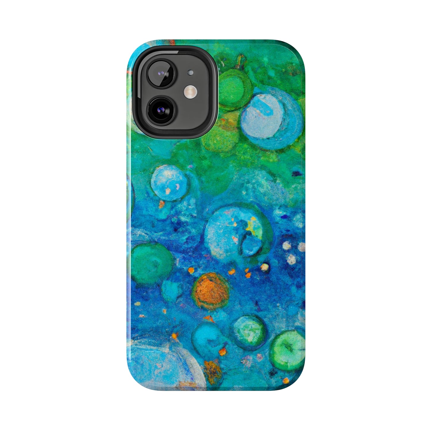 Tough Apple iPhone Cases Ft. Abstract Bubbles