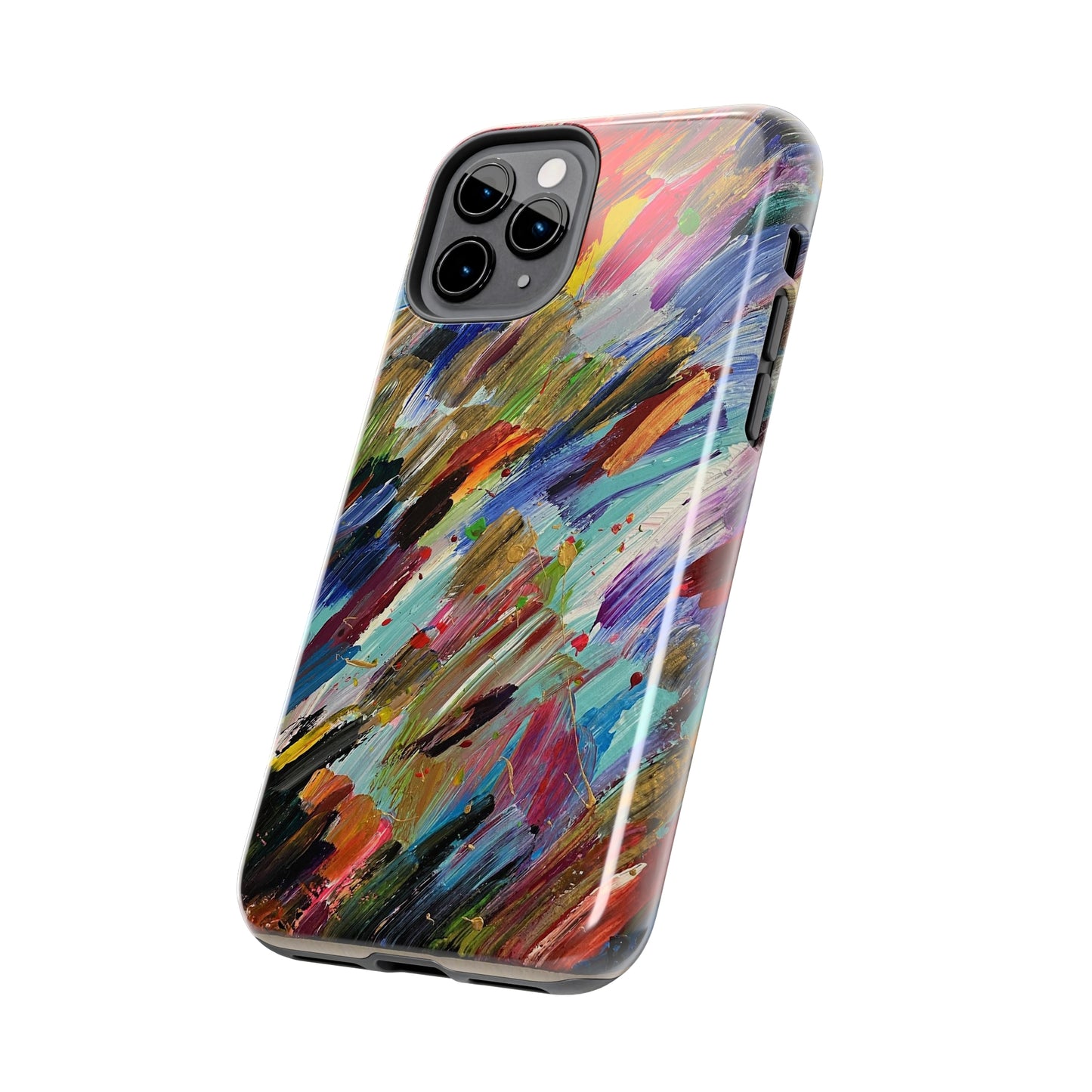 Tough Case-Mate iPhone Case Ft. Abstract Acrylic Feathers