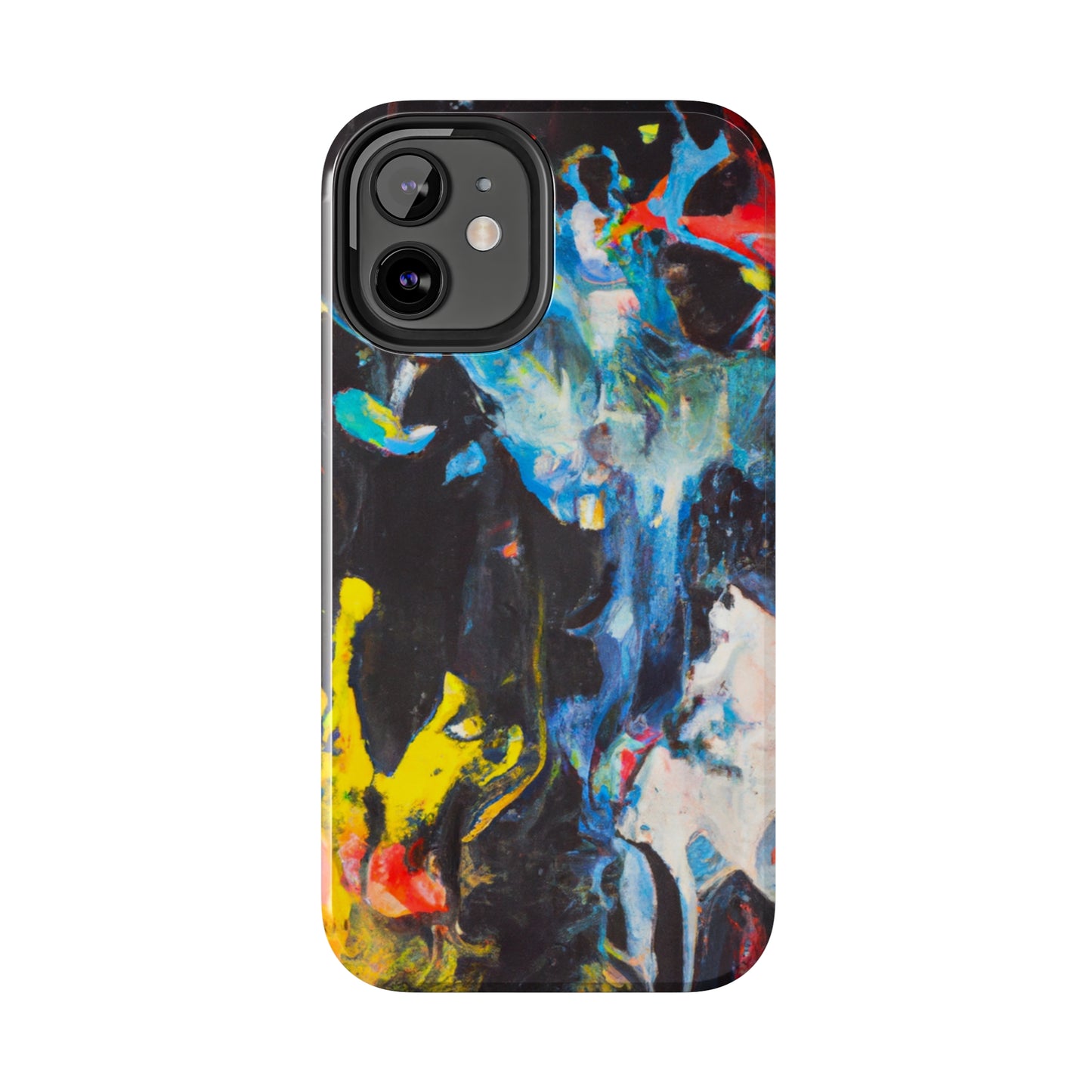 Tough Case-Mate iPhone Case Ft. Blue Splat