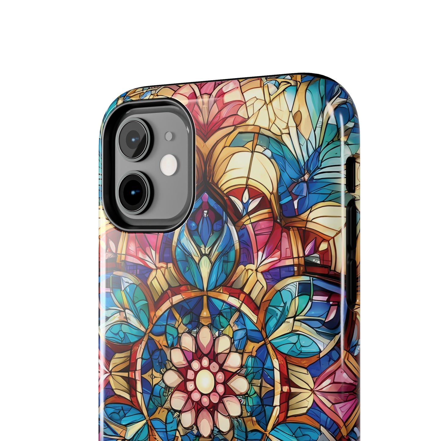 ToughDrop Apple iPhone Case Ft. Stained Glass Fractal