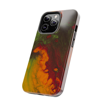 Tough Apple iPhone Case Ft. Abstract Gas Giant