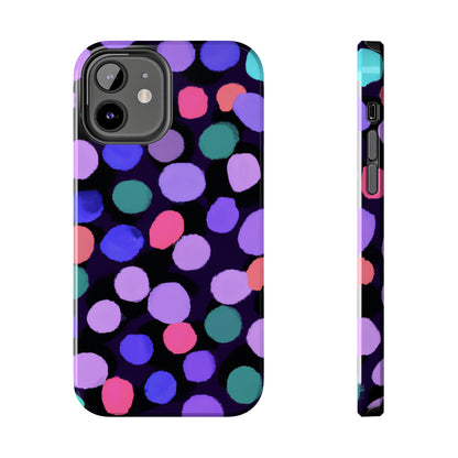 Tough Case-Mate iPhone Case Ft. Purple Dots