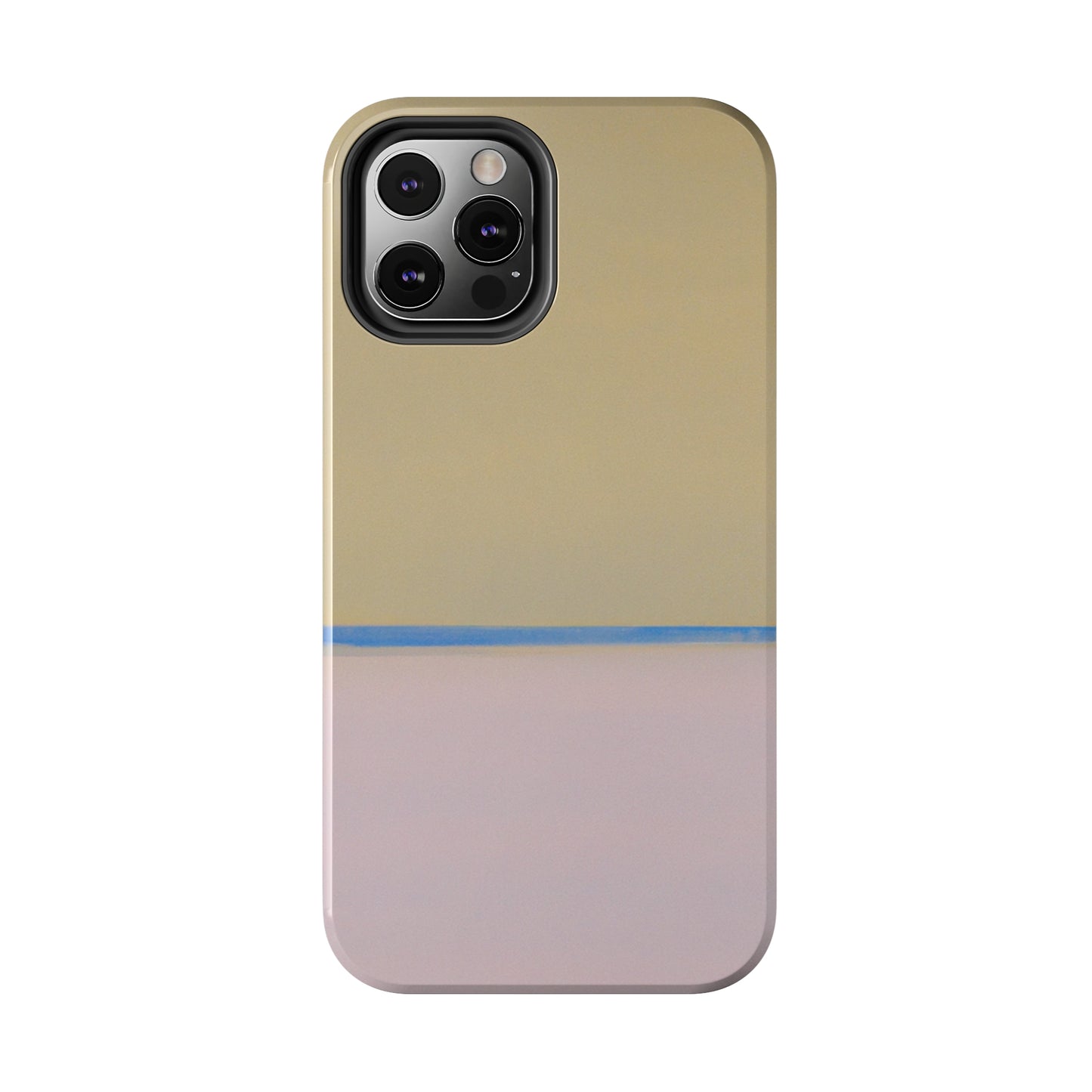 Strong Apple iPhone Case Ft. Minimal Thin Stripe