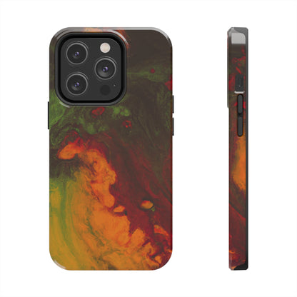 Tough Apple iPhone Case Ft. Abstract Gas Giant