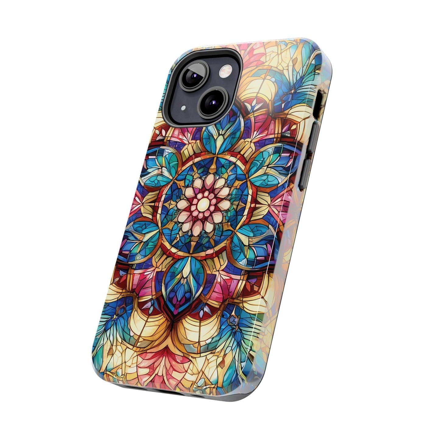 ToughDrop Apple iPhone Case Ft. Stained Glass Fractal