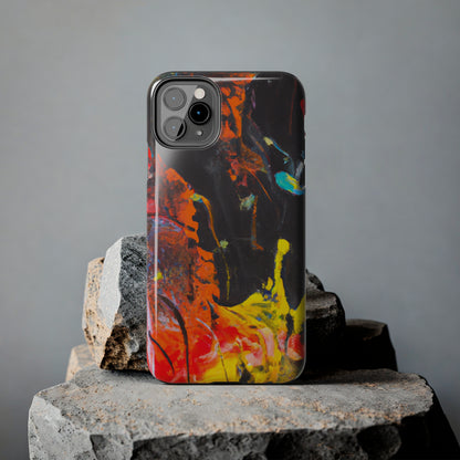 Tough Case-Mate iPhone Case Ft. Abstract Orange