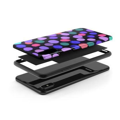 Tough Case-Mate iPhone Case Ft. Purple Dots