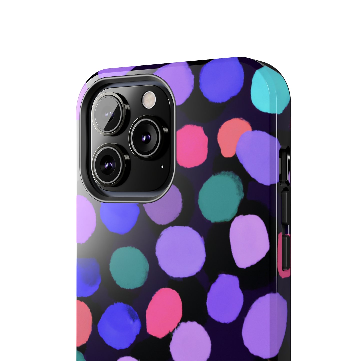 Tough Case-Mate iPhone Case Ft. Purple Dots