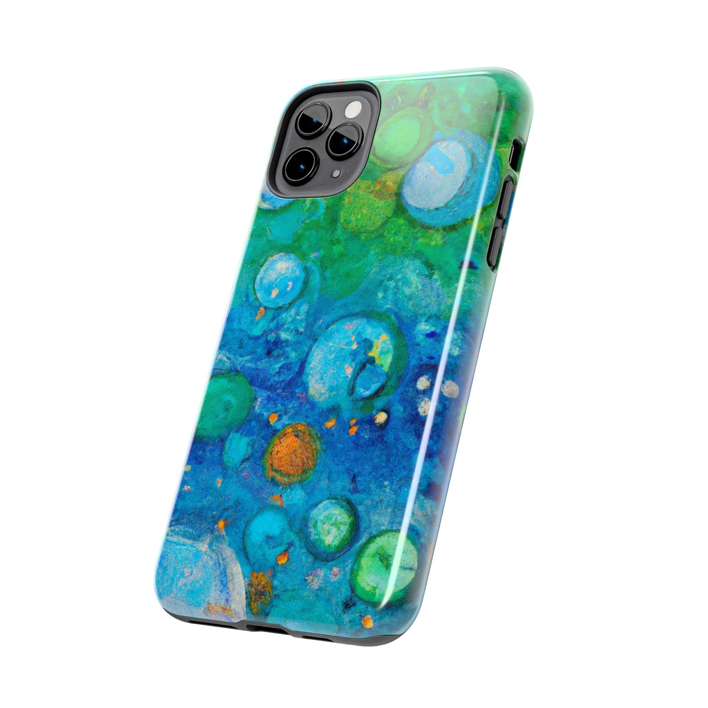 Tough Apple iPhone Cases Ft. Abstract Bubbles