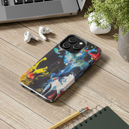 Tough Case-Mate iPhone Case Ft. Blue Splat