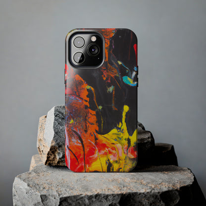 Tough Case-Mate iPhone Case Ft. Abstract Orange