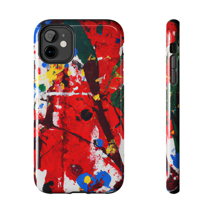 Tough Case-Mate iPhone Case Ft. Fractured Red