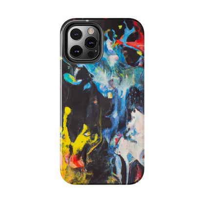 Tough Case-Mate iPhone Case Ft. Blue Splat