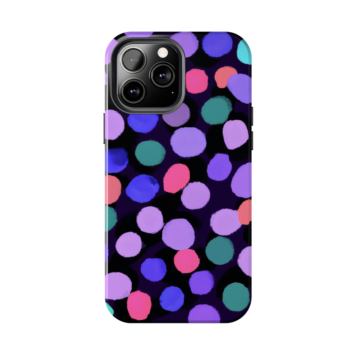 Tough Case-Mate iPhone Case Ft. Purple Dots